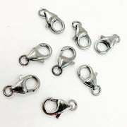 Rhodium Trigger Clasps
